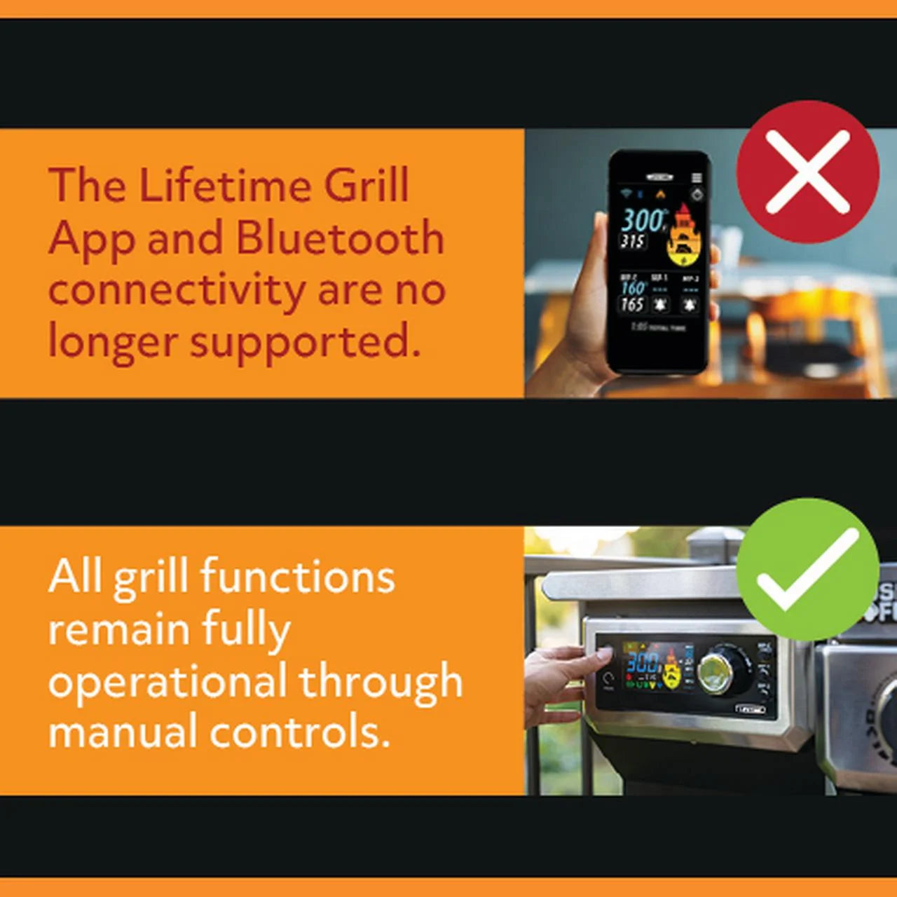 4 Burner Gas Grill and Wood Pellet Smoker Combo